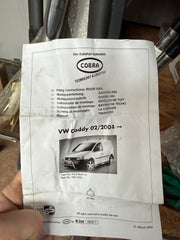 VW Caddy 2004+ Cobra Roof Rail Set